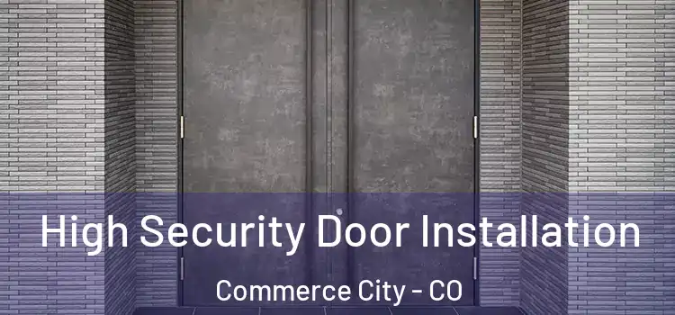  High Security Door Installation Commerce City - CO