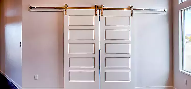 Glass Barn Door with Installation Hardware Kit Commerce City